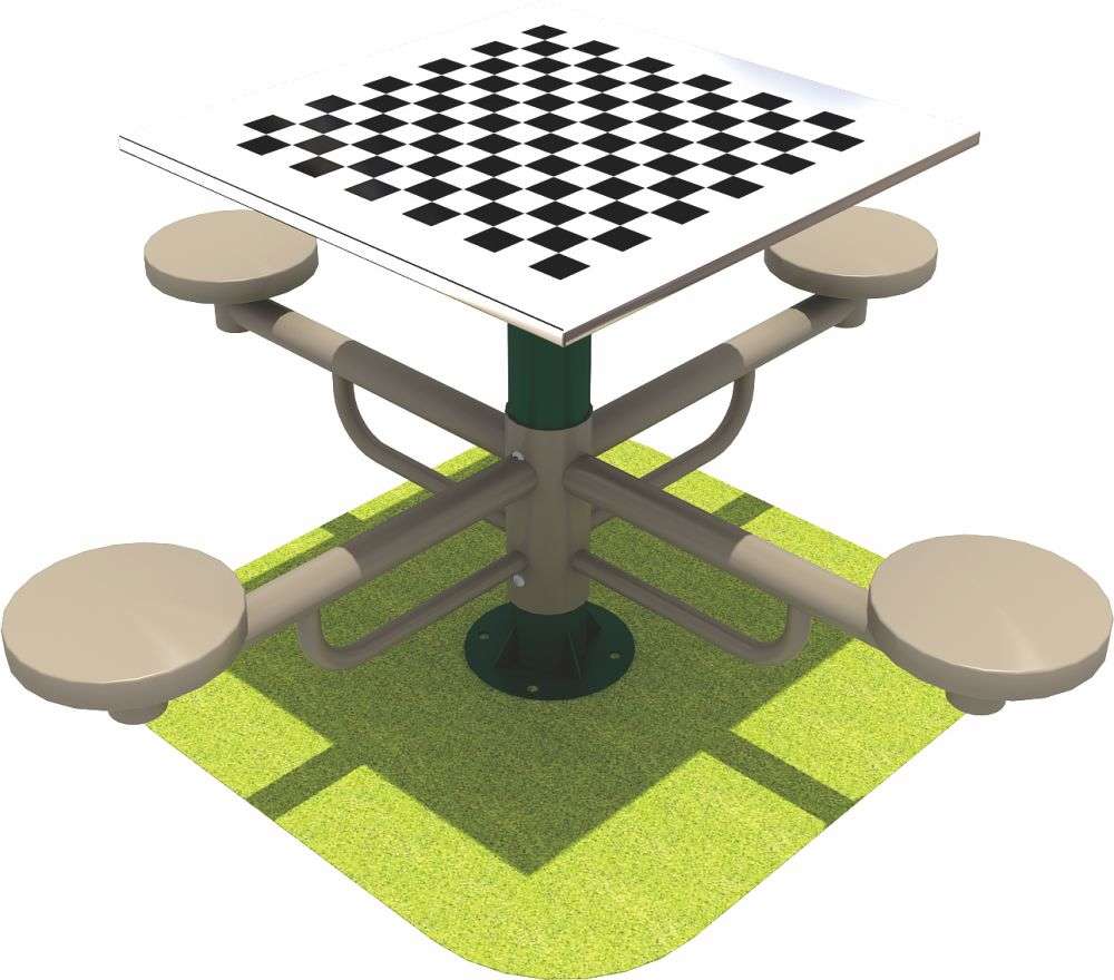 乐鱼官方健身器材 四位棋牌桌